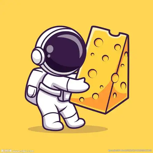 q版宇航员 吃三明治