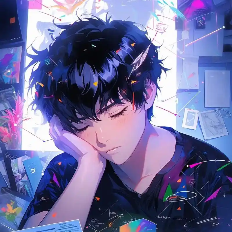 男生头像 | 困98.高清原图自取请看首页 #优质头像 #一 - 抖音