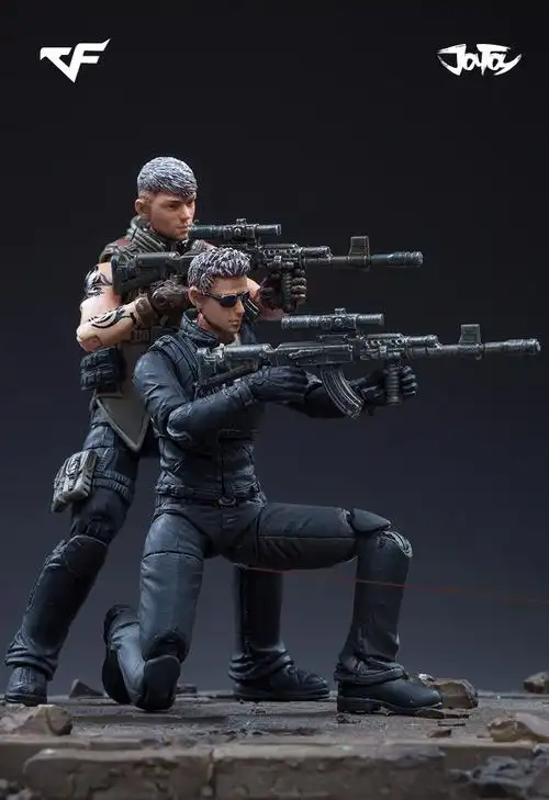 75寸可动人偶穿越火线cf斯沃特模型玩具兵人的 白狼【图片 价格 品牌