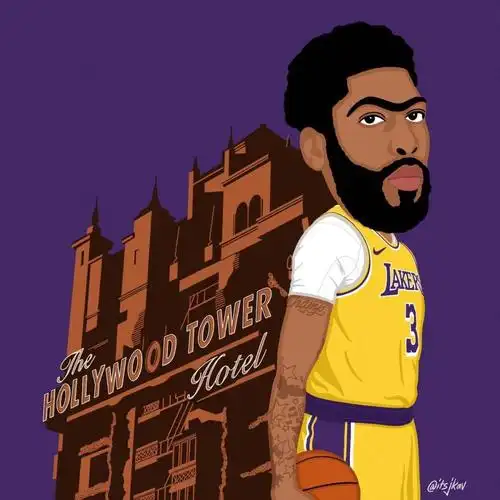 迪士尼版卡通头像詹姆斯太可爱了吧浓眉超帅