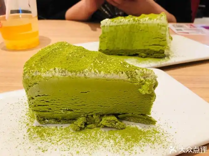 抹茶雪域蛋糕图片