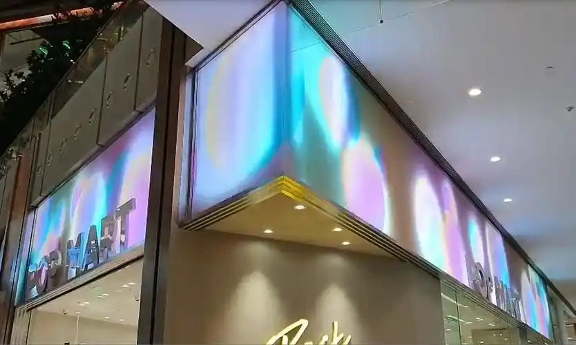 编程动感灯箱转角背景招牌上海厂家订做诚招海内外代理商