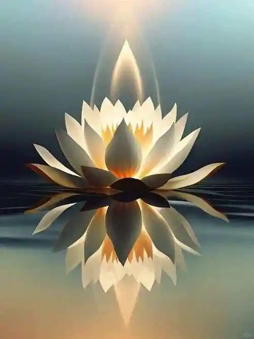 好运莲莲,禅意满满的莲花头像!