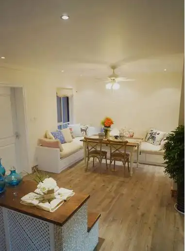 田园风格55平米两室一厅装修效果图