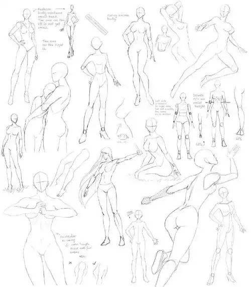 【板绘教程】人物动态怎么画?动漫人物动态的绘制方法教程