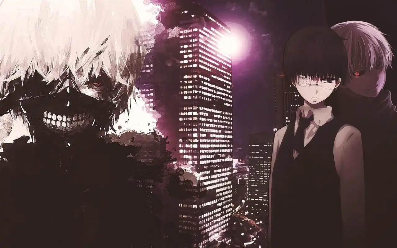 日本动漫东京食尸鬼高清桌面壁纸
