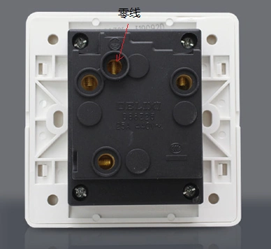 康豪三相四线380v电源四孔插座怎么接线