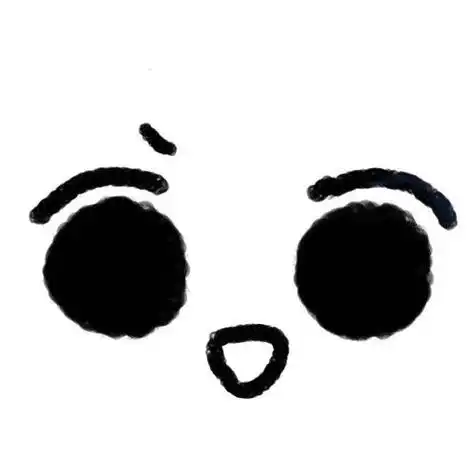 微信黑白简单表情头像 微信头像图片大全 -【爱个性】