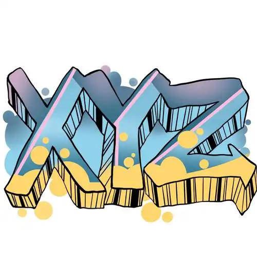 涂鸦字母 - 山漠 - 原创作品 - 视觉中国(shijueme)