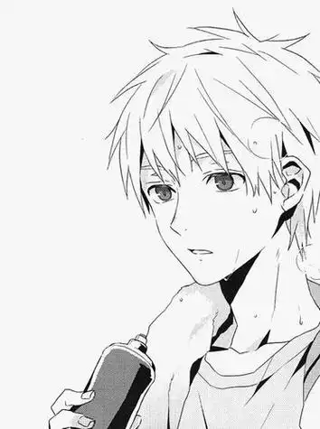 冷酷帅气男生简笔画