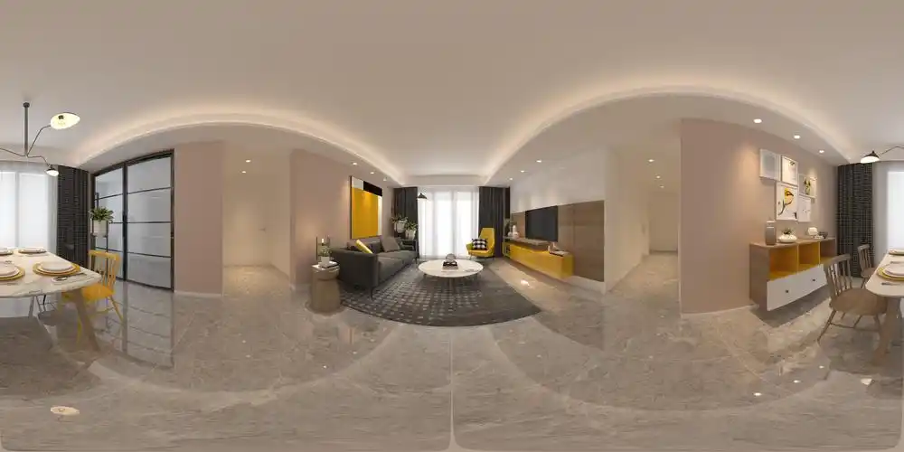 室内家装全景效果图 - 天琥云课堂 - 互联网设计在线教育平台