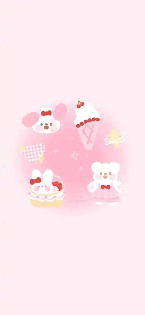 可爱少女心壁纸微博