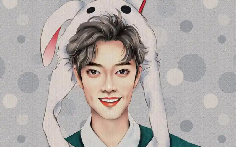 戴帽子男生4肖战