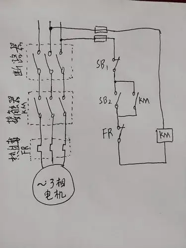 交流接触器接线图