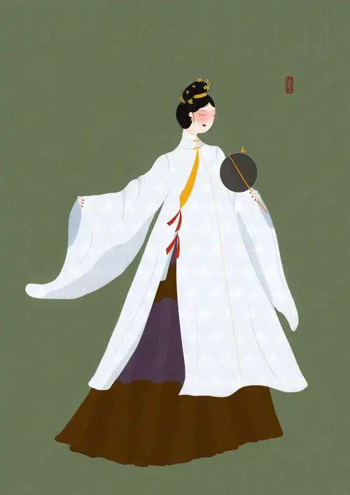 汉服小人_珠鱼zhuyu-站酷zcool