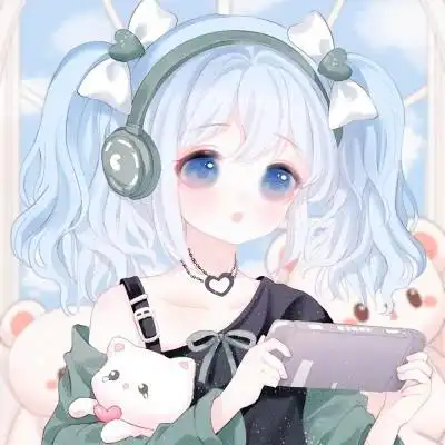 可爱的头像女生萌萌 动漫 卡通