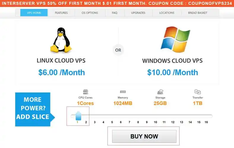 interserver美国vps购买流程