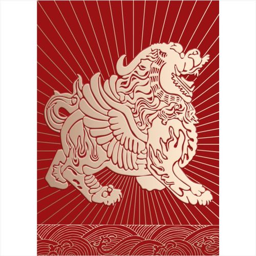 貔貅图神兽貔貅贴画招财进宝壁画客厅玄关装饰墙画大门贴画吉祥图