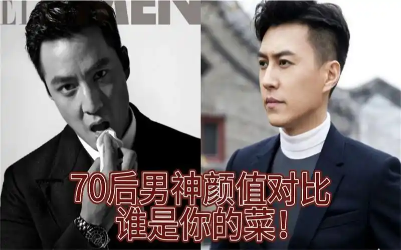 70后男明星颜值对比,吴彦祖,靳东等,谁长在你的审美上?