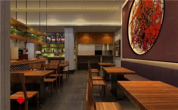 合肥面馆装修小吃店装修 给吃货一个安心就餐空间