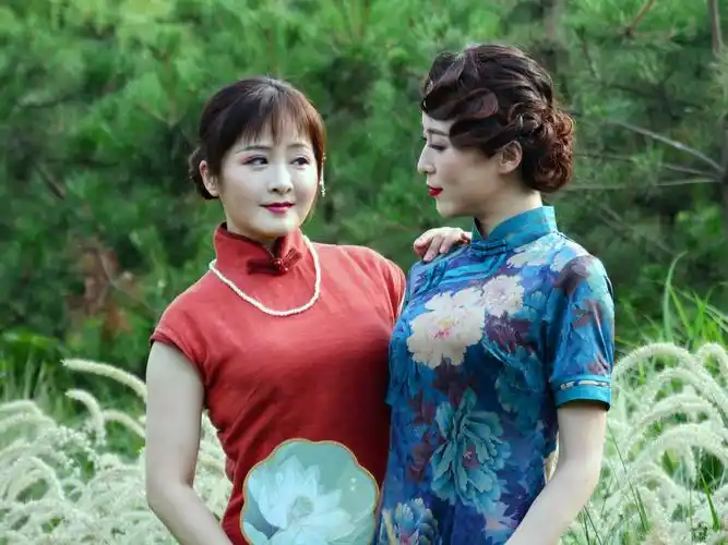 旗袍七仙女古韵风情