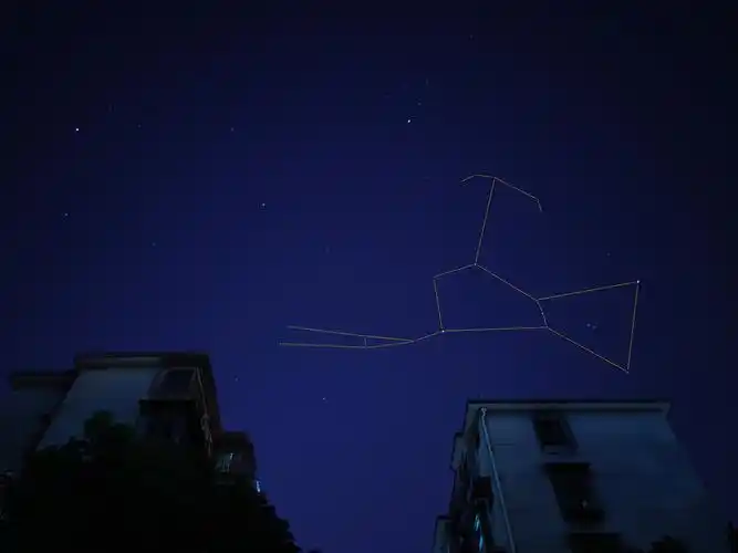 猎户座星空