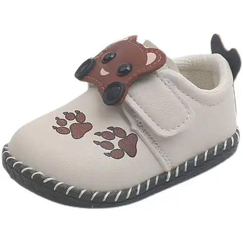 新款男女宝宝鞋子春秋季软底防滑学步鞋卡通防踢防水婴幼儿小童鞋