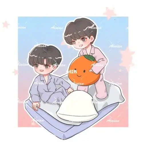 客单展示  #q版约稿  #接稿接稿  #稿件展示  #祺鑫  #祺鑫cp  #饭圈