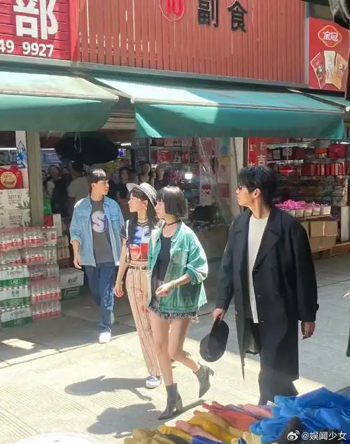 魏大勋李庚希徐梦洁新剧同框路透##魏大勋李庚希徐梦洁身高差