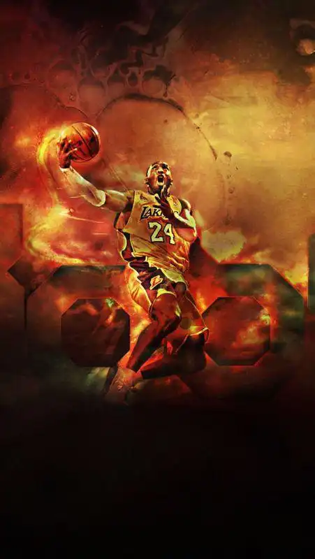 谁有科比高清帅气加霸气的手机壁纸请发给我