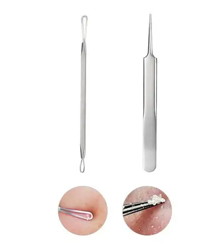 祛痘针 黑头粉刺针 粉刺针套 美容针 去黑头针