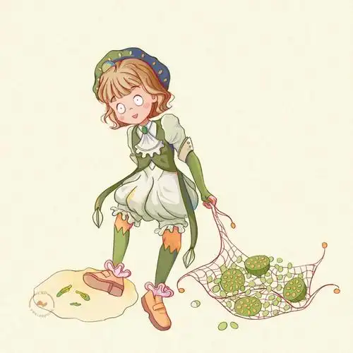 美食拟人24莲子附设计思路