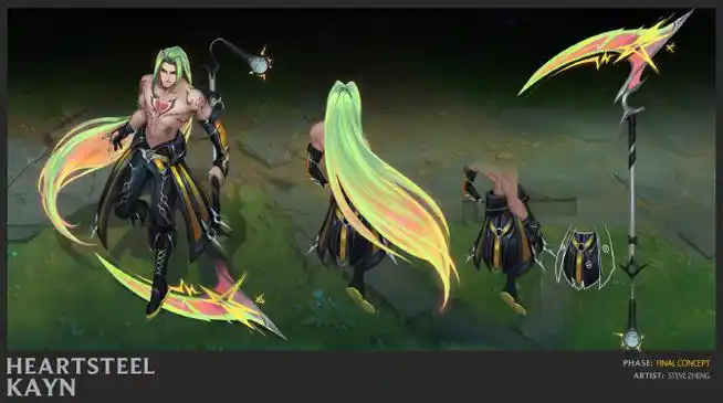 英雄联盟心之钢皮肤##英雄联盟s13