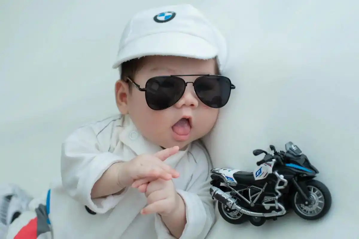 当个酷酷的baby.儿子,今天是你来到人世间的第25天. 妈 - 抖音