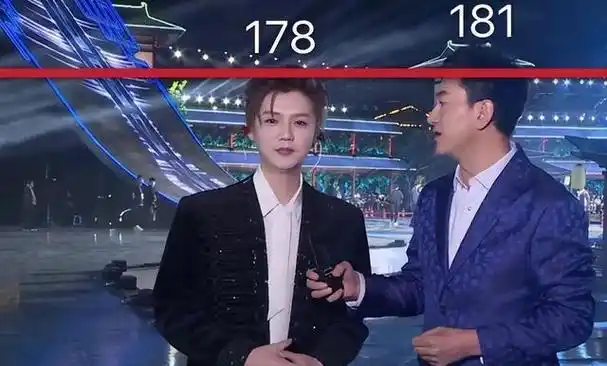 看来鹿晗的个子应该不到175厘米,真实身高应该就在这个范围内.