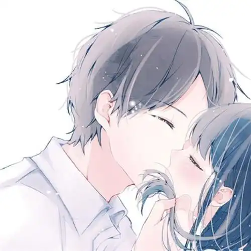 温馨情侣头像动漫图片