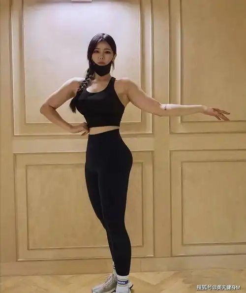 原创160斤的微胖美女这就是健身的魅力网友太漂亮了