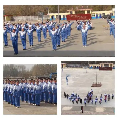 时代在召唤 青春要奋发 ——三郊中学广播操比赛