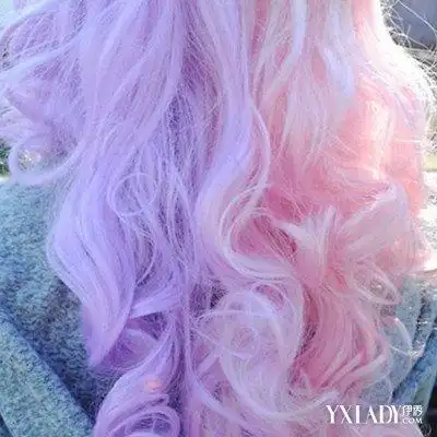 奶奶灰加紫色头发图片展示 教你正确染出奶奶灰
