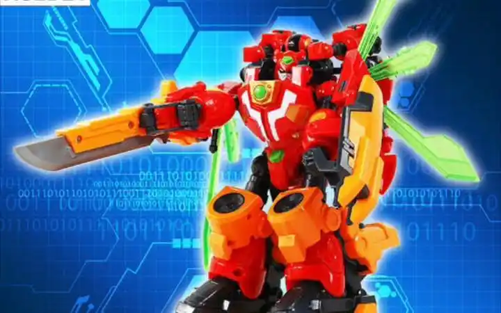 快乐酷宝2蛙王酷宝和蜻蜓飞飞翔战宝三合一套装