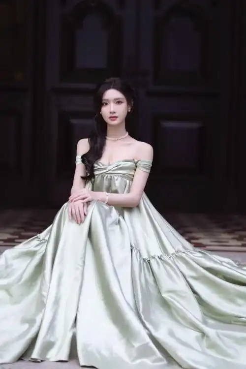 陈意涵森系油画感造型##陈意涵好像童话里的公主