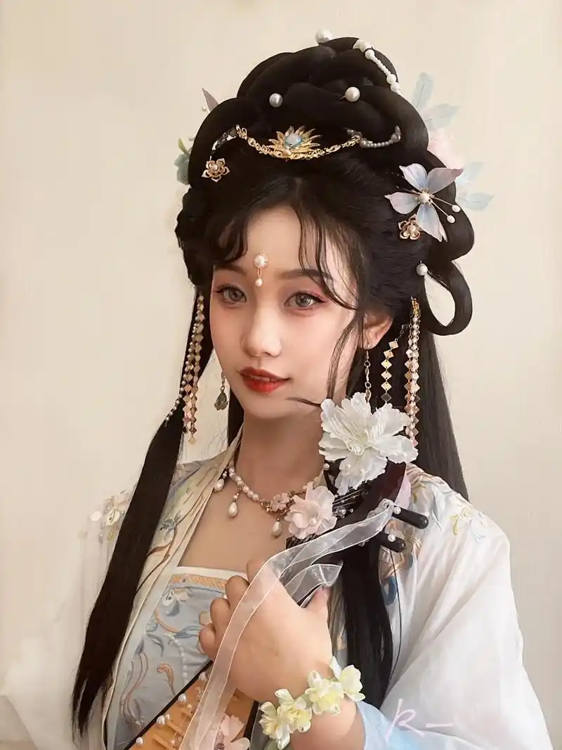 汉服十二花神 #花神妆 #此间春色 #济南花神节 #游园惊梦