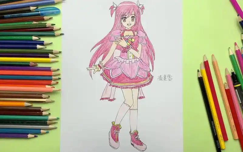 手绘 b>巴啦啦小魔仙之梦幻旋律 /b>里 b>变身