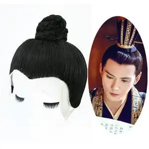 6古装假发儿童古风汉服cos造型发髻女童古代发型发包盘发辫子头发