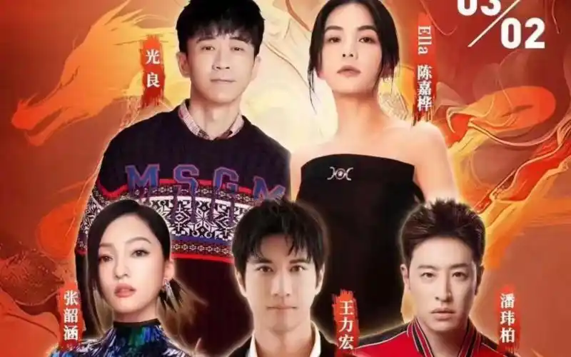 2福建福州超级音雄巨星演唱会-王力宏张韶涵潘玮柏光良陈嘉桦ella