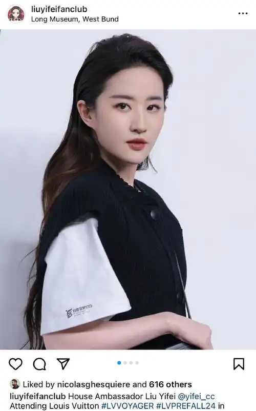 刘亦菲##刘亦菲路易威登品牌代言人