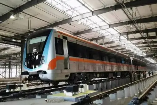 天津被一条新地铁砸中覆盖大型客流集散点标识色为棕色