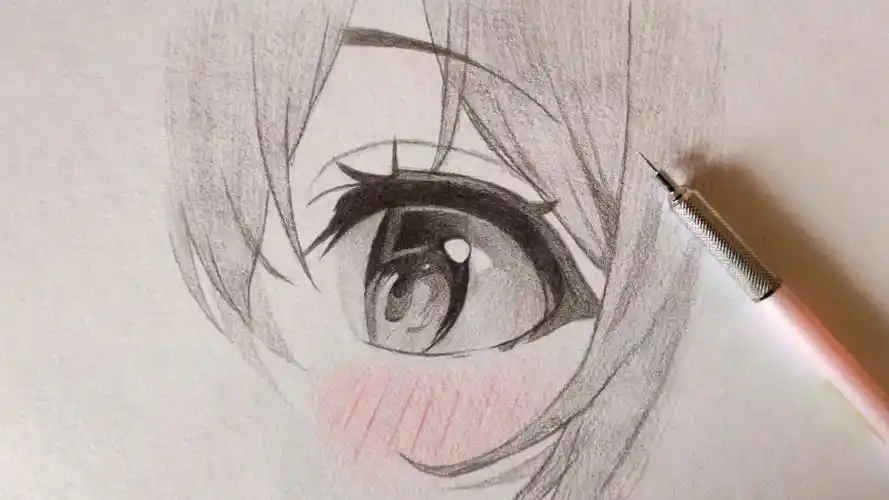 动漫眼睛的画法,这样画不是一看就会吗太简单了!