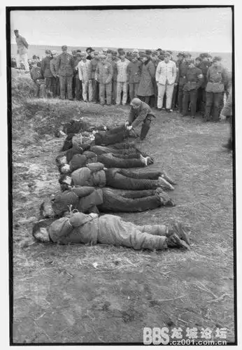 枪决现场～