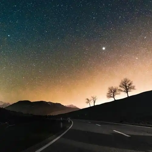 适合做头像的星空图片,漫天耀眼的星空美极了-唯美头像